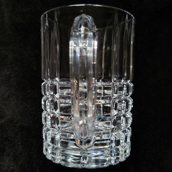 Tiffany & Co Crystal Plaid Beer Mug With Handle 16 oz - Picture 3 of 7